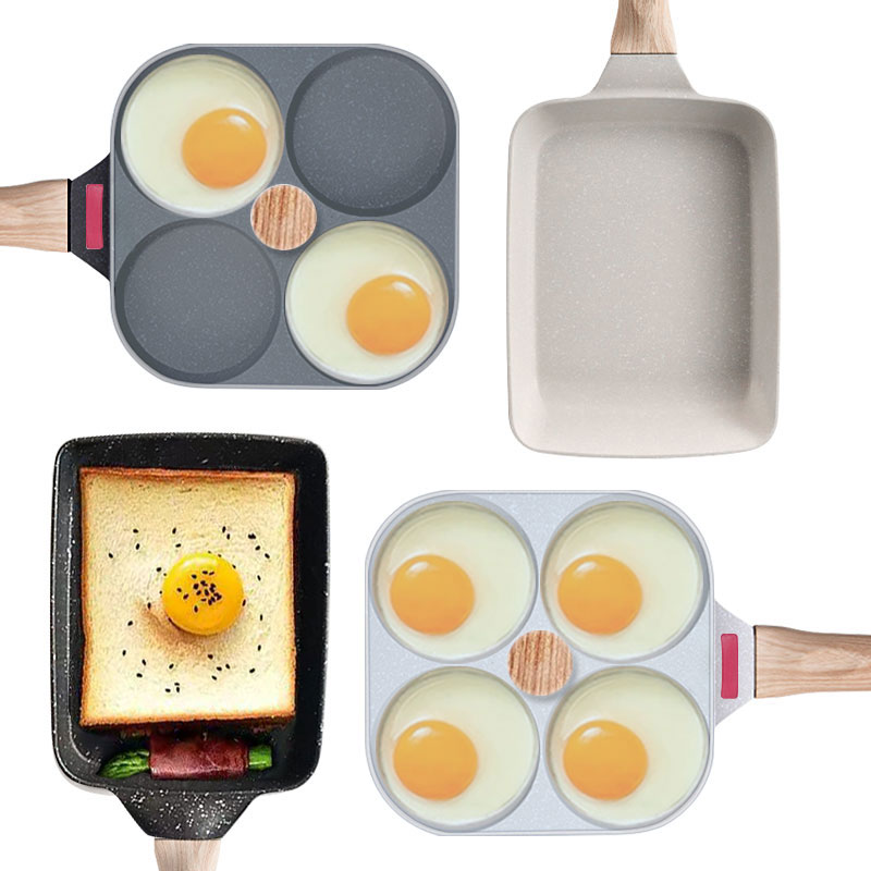 Mini Pancake Griddle - Poêle à Omelette japonaise antiadhésive Tamagoyaki,