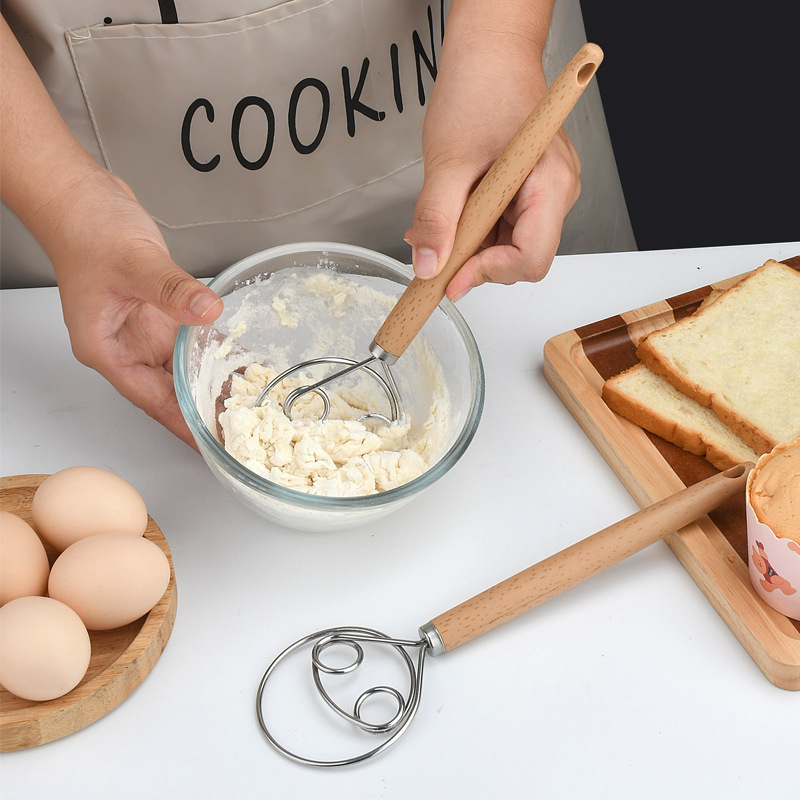 Danish Pancake Pan - Nouveau batteur à main en acier