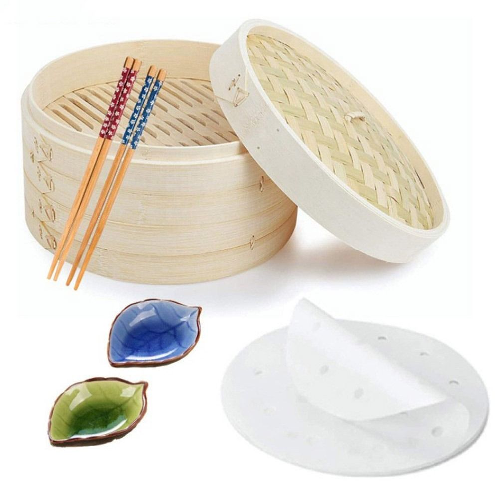 Cuit-vapeur chinois en bambou  - Bao Steamer Bamboo avis et prix