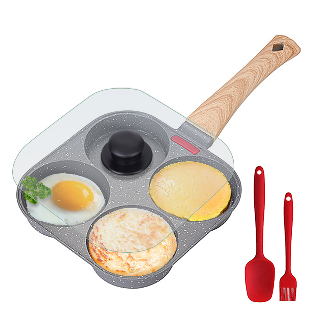 Poêle à œufs antiadhésive 4 ta - Mini Pancake Griddle avis et prix